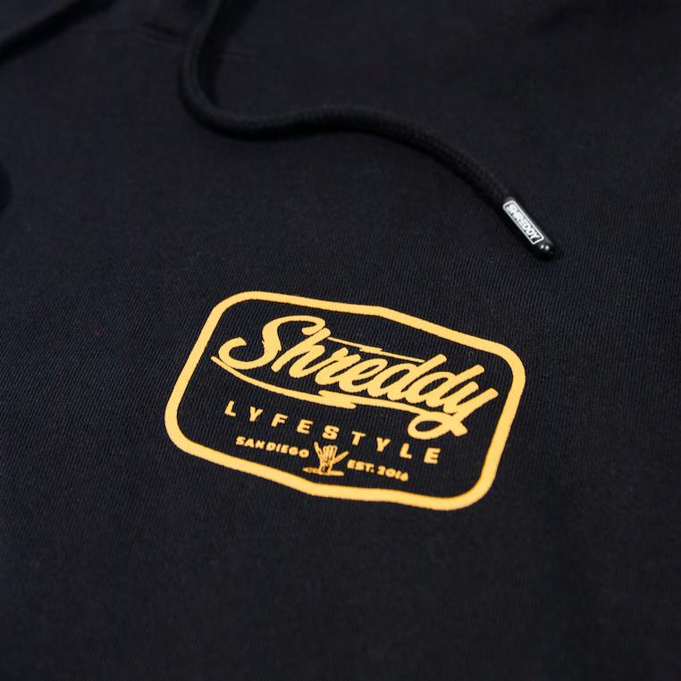 Diamond Hoodie Black (Mens) - Shreddy