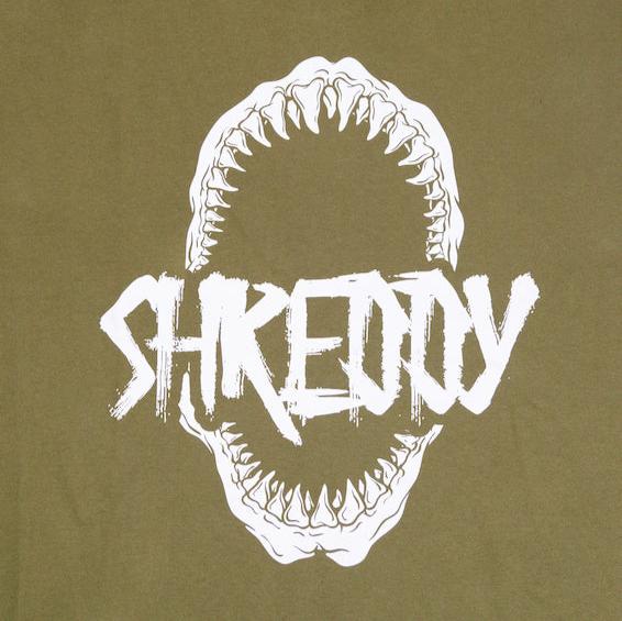Jaws Hoodie Mil Green (Mens) - Shreddy