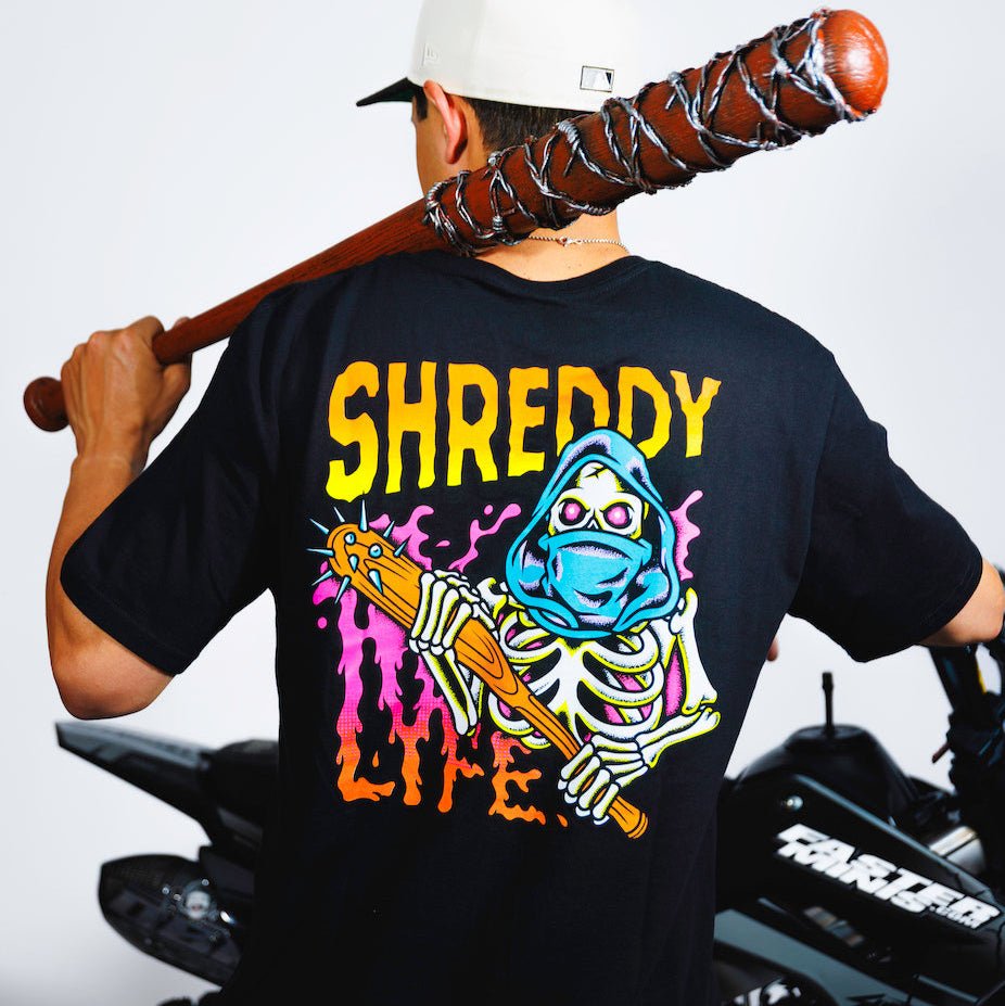 Play Ball Shirt Black (Mens) - Shreddy