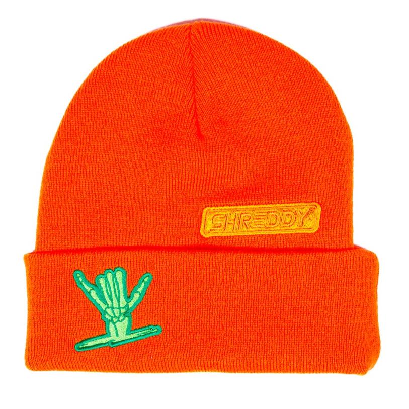 Icon Beanie (Orange) - Shreddy