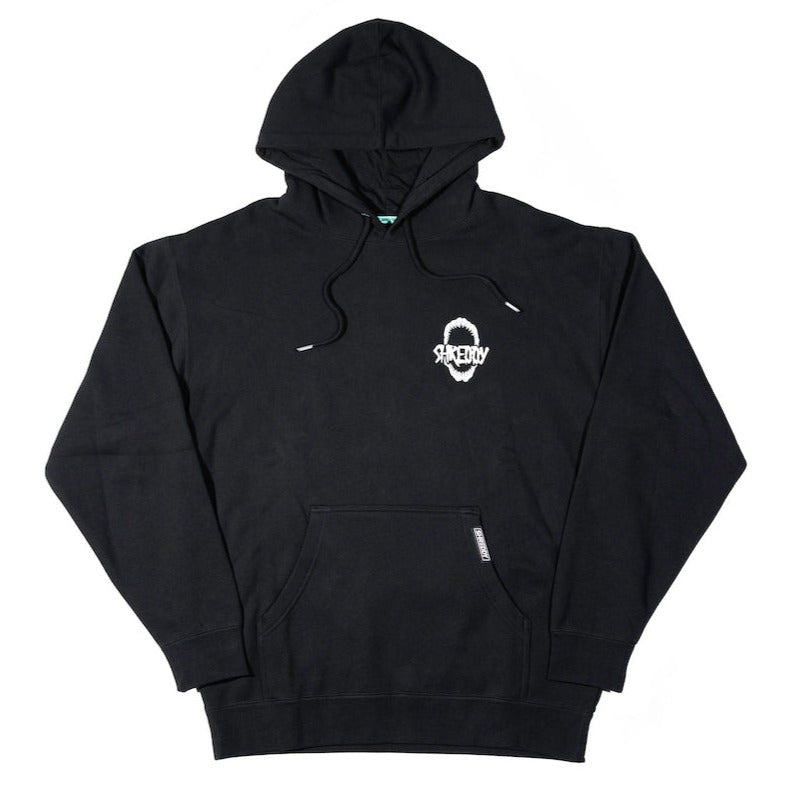 Jaws Hoodie Black (Mens) - Shreddy