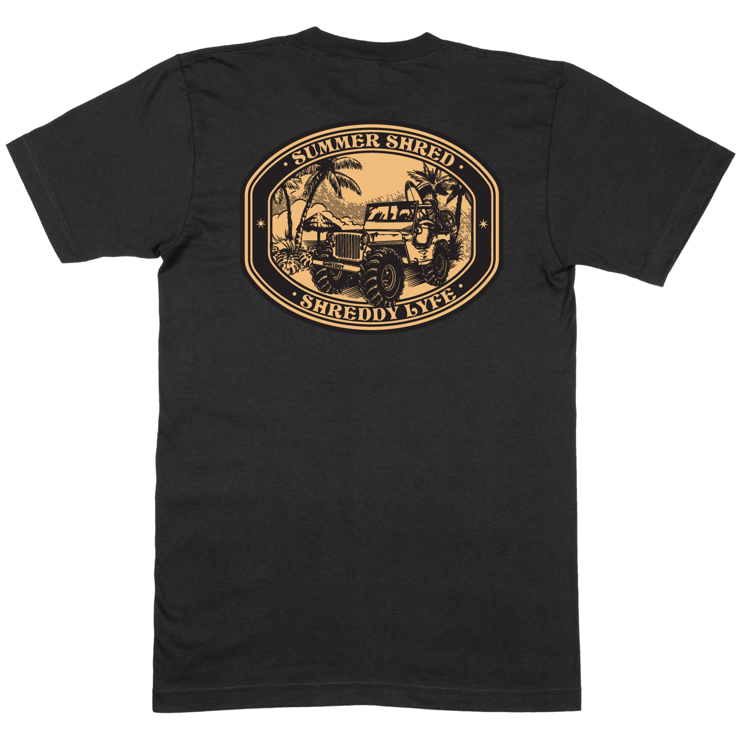 Jeepin Shirt Black (Mens) - Shreddy